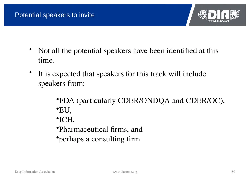 Track Update Track #: 1 Clinical Trials Track - slide 89 of 118