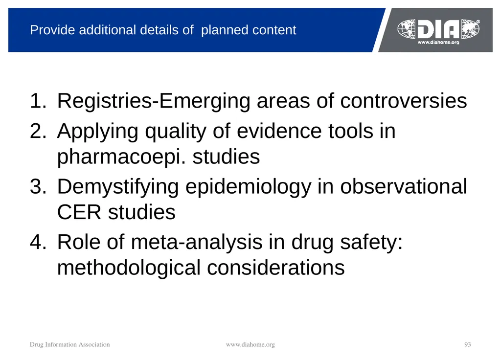 Track Update Track #: 1 Clinical Trials Track - slide 93 of 118