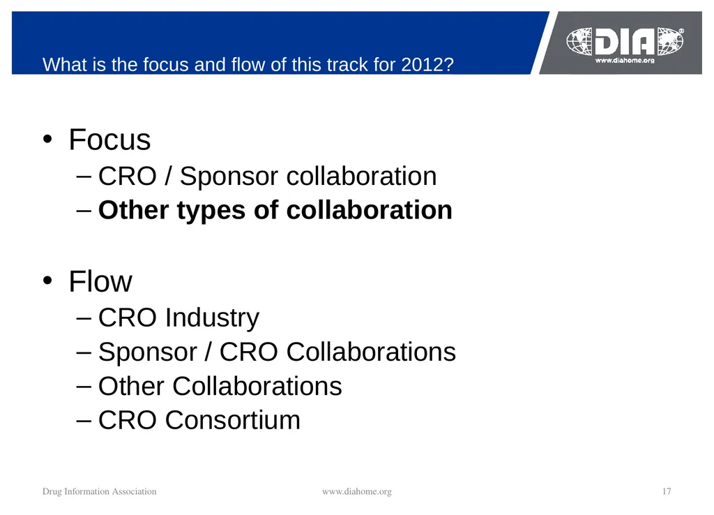 Track Update Track #: 1 Clinical Trials Track - slide 17 of 118