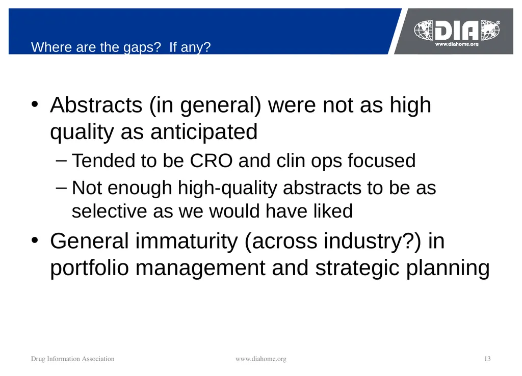 Track Update Track #: 1 Clinical Trials Track - slide 13 of 118