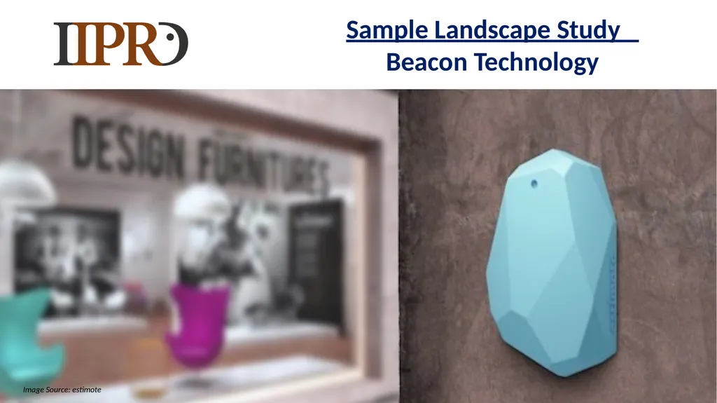 Sample Landscape Study Beacon Technology Image - slide 1 of 32