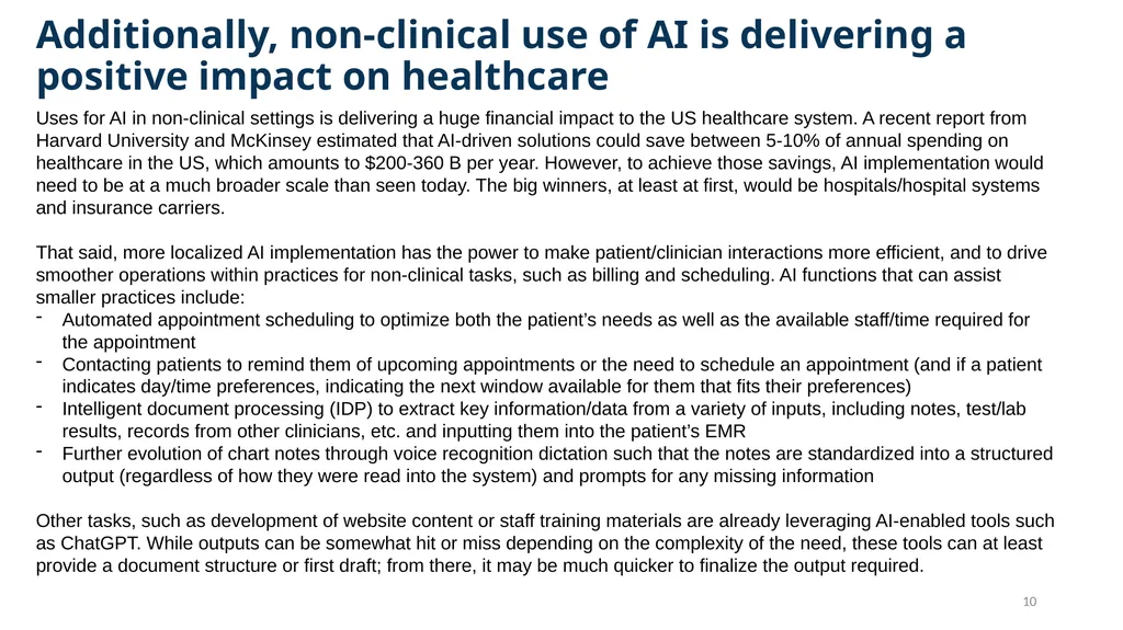 AAO Environmental & Technology Scan Artificial - slide 10 of 18