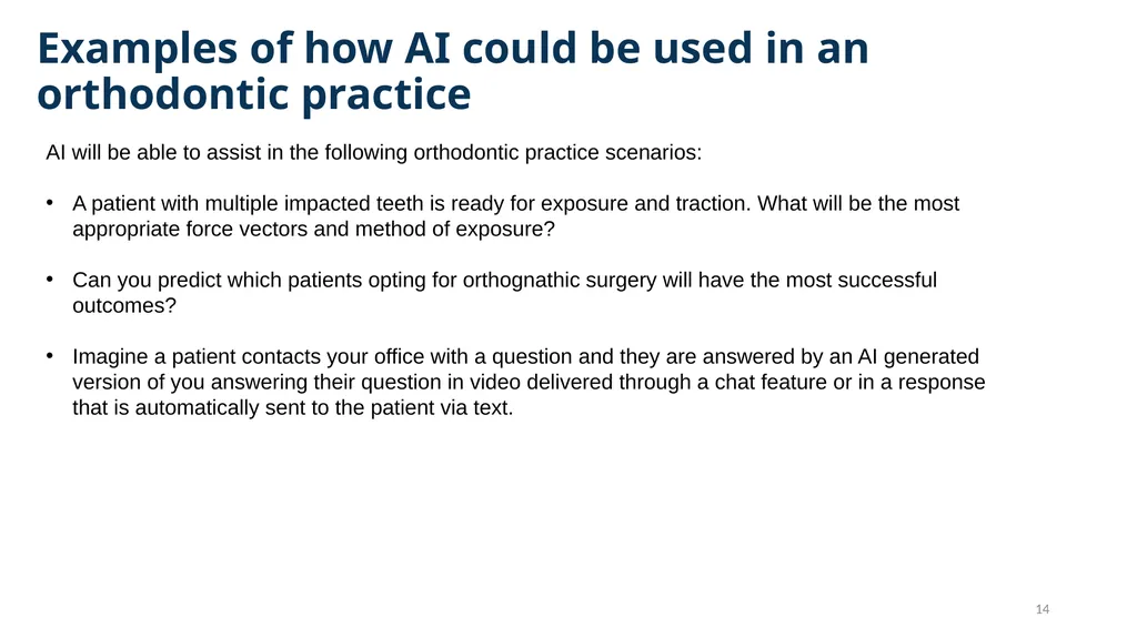 AAO Environmental & Technology Scan Artificial - slide 14 of 18