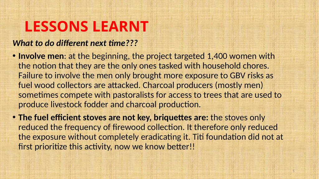 TITI FOUNDATION PILOT PROJECT In Kajo Keji and Yei - slide 5 of 6