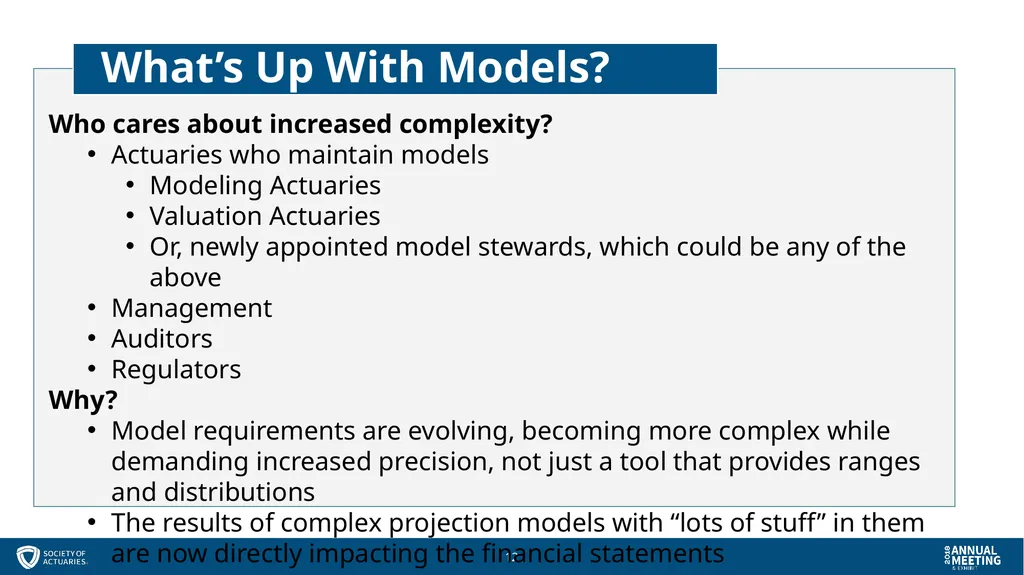 Session 57 - Managing Models for Stewards and - slide 12 of 51