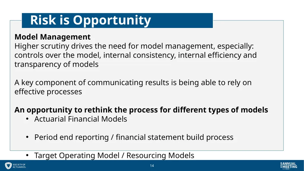 Session 57 - Managing Models for Stewards and - slide 14 of 51