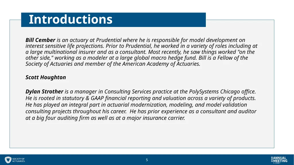 Session 57 - Managing Models for Stewards and - slide 5 of 51
