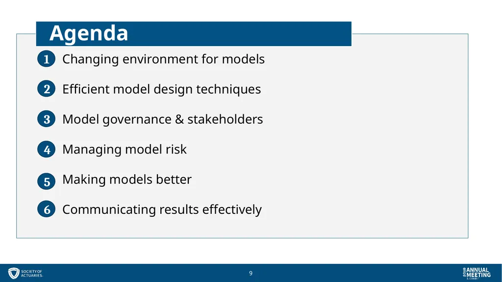 Session 57 - Managing Models for Stewards and - slide 9 of 51