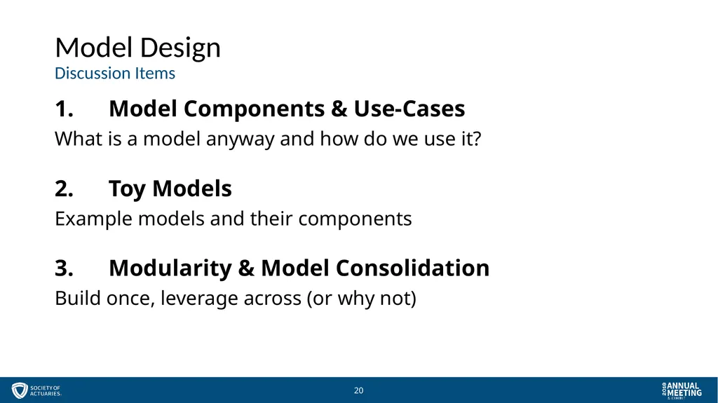 Session 57 - Managing Models for Stewards and - slide 20 of 51
