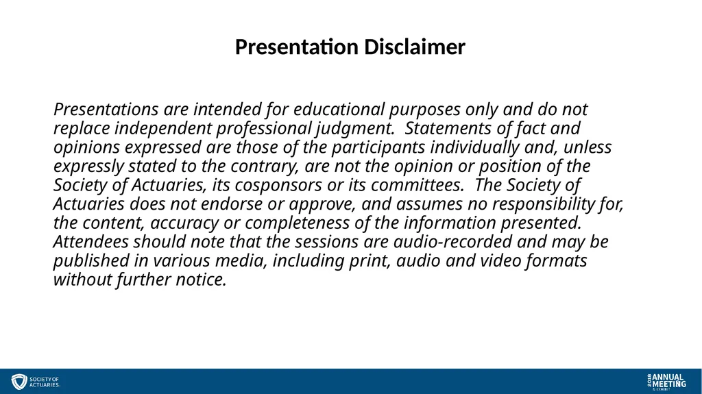 Session 57 - Managing Models for Stewards and - slide 3 of 51