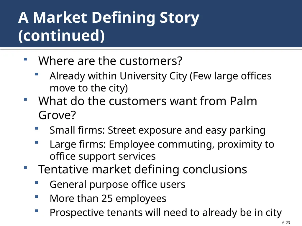 Chapter 6: Forecasting Ownership Benefits and - slide 23 of 47