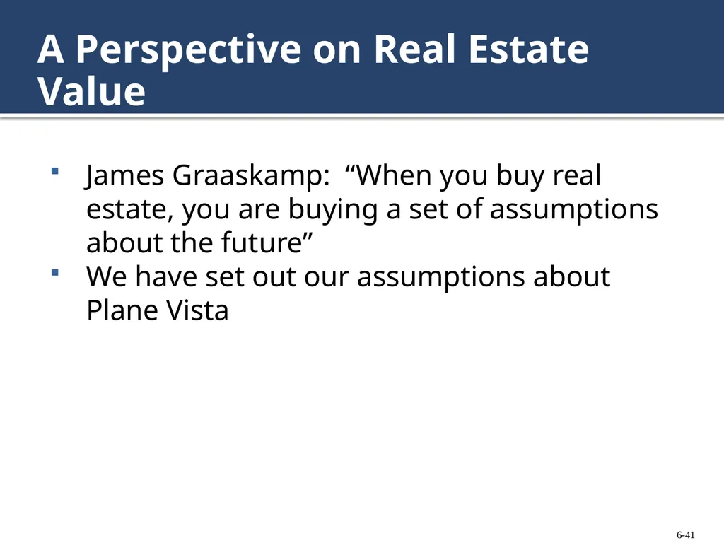 Chapter 6: Forecasting Ownership Benefits and - slide 41 of 47