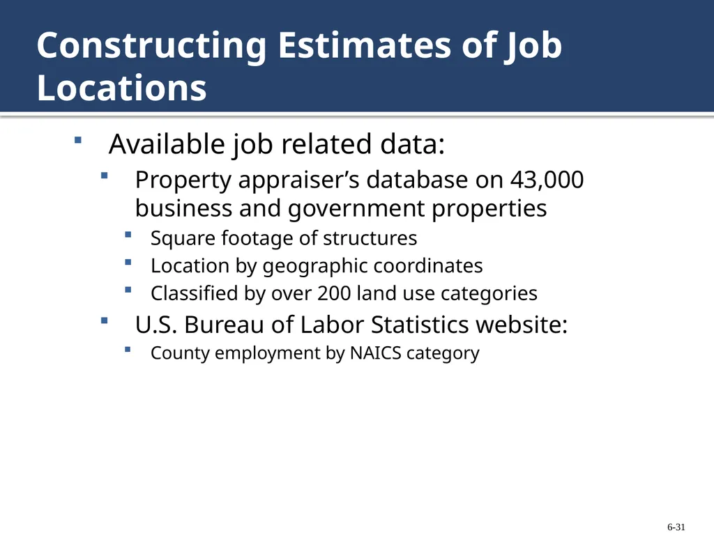 Chapter 6: Forecasting Ownership Benefits and - slide 31 of 47