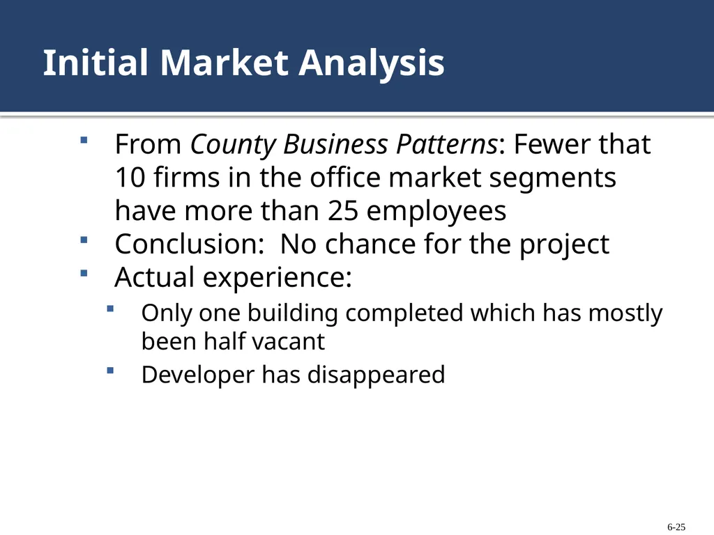 Chapter 6: Forecasting Ownership Benefits and - slide 25 of 47