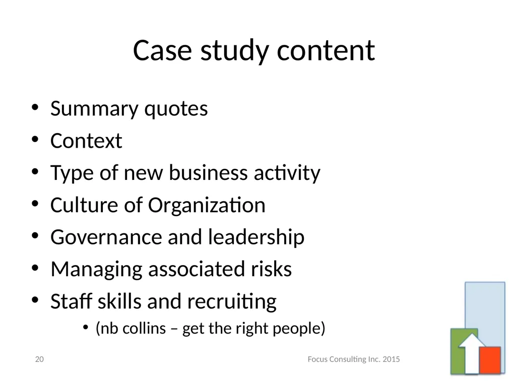 Business Transformation – Best Practices for - slide 20 of 31