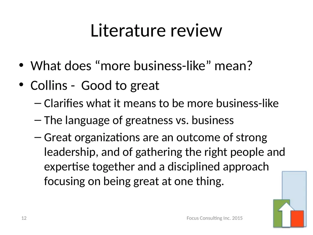 Business Transformation – Best Practices for - slide 12 of 31