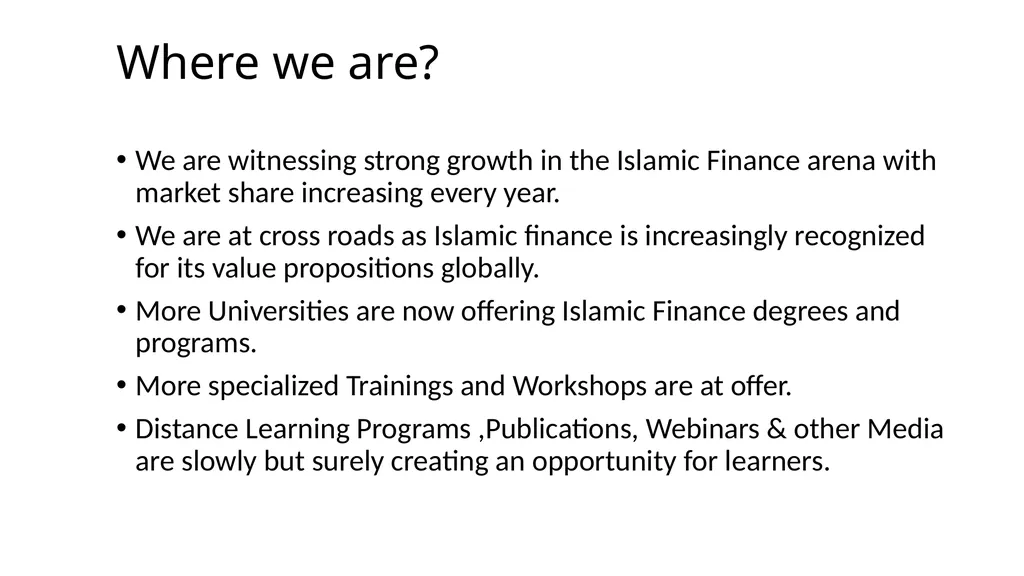 Islamic Finance Education Strategy By Mohammad - slide 2 of 12