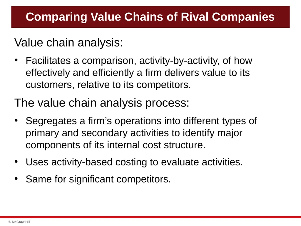 chapter 4 Evaluating a Company’s Resources, - slide 40 of 62