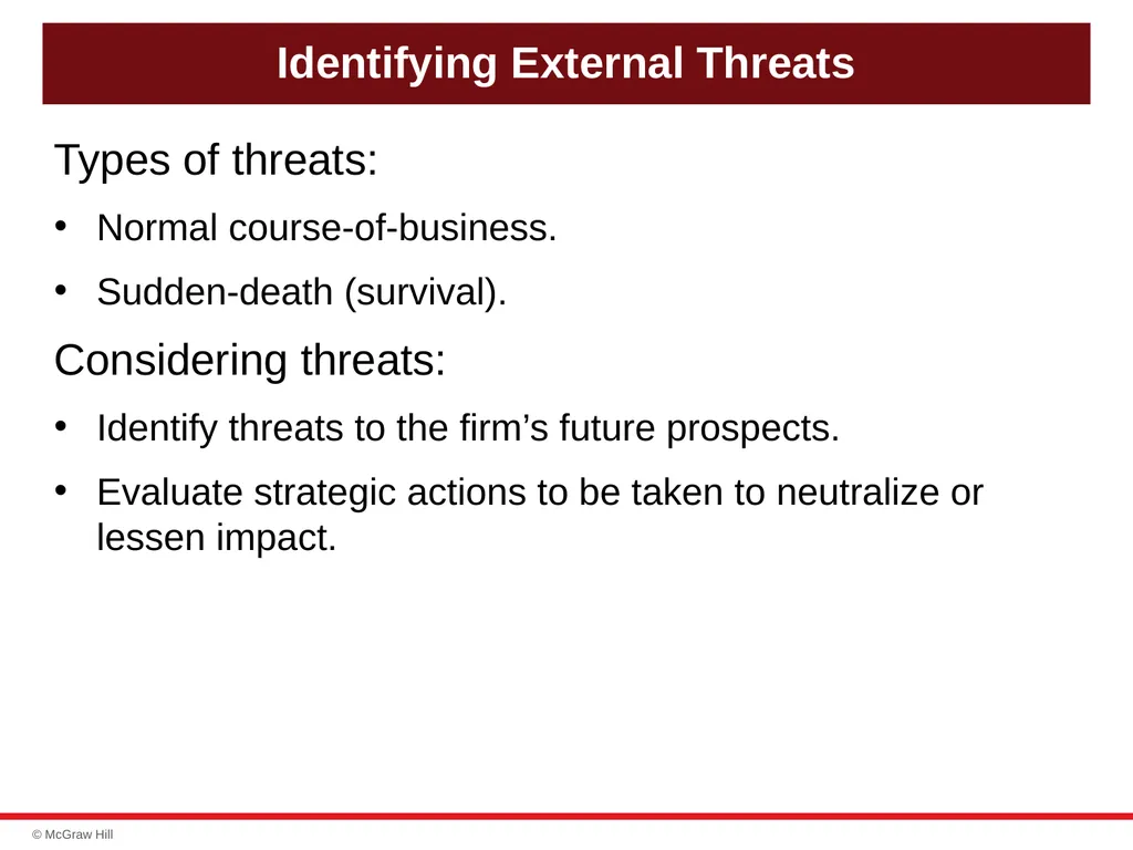chapter 4 Evaluating a Company’s Resources, - slide 20 of 62