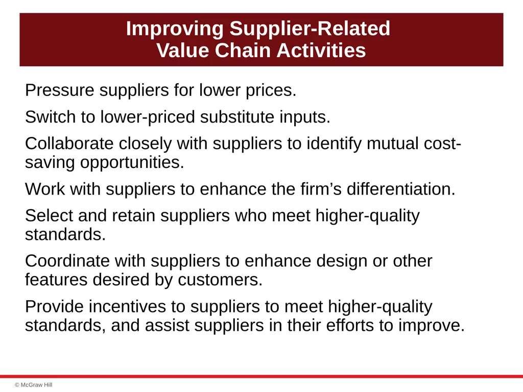chapter 4 Evaluating a Company’s Resources, - slide 50 of 62