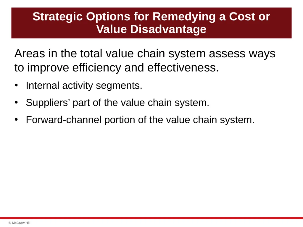 chapter 4 Evaluating a Company’s Resources, - slide 48 of 62