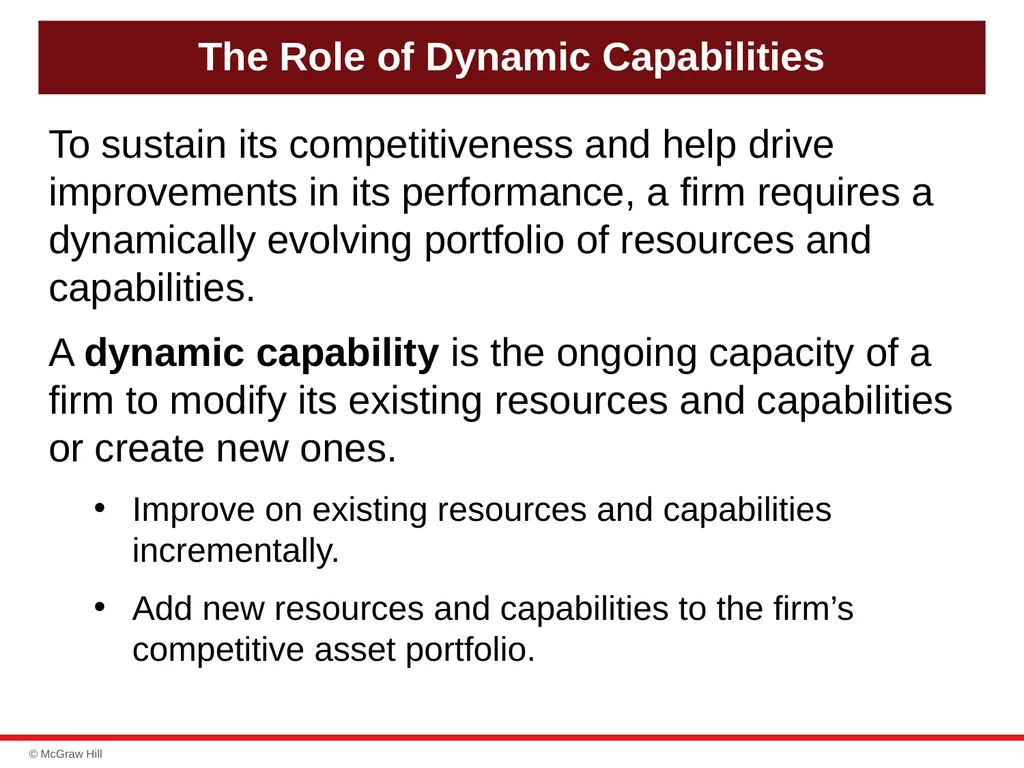 chapter 4 Evaluating a Company’s Resources, - slide 36 of 62