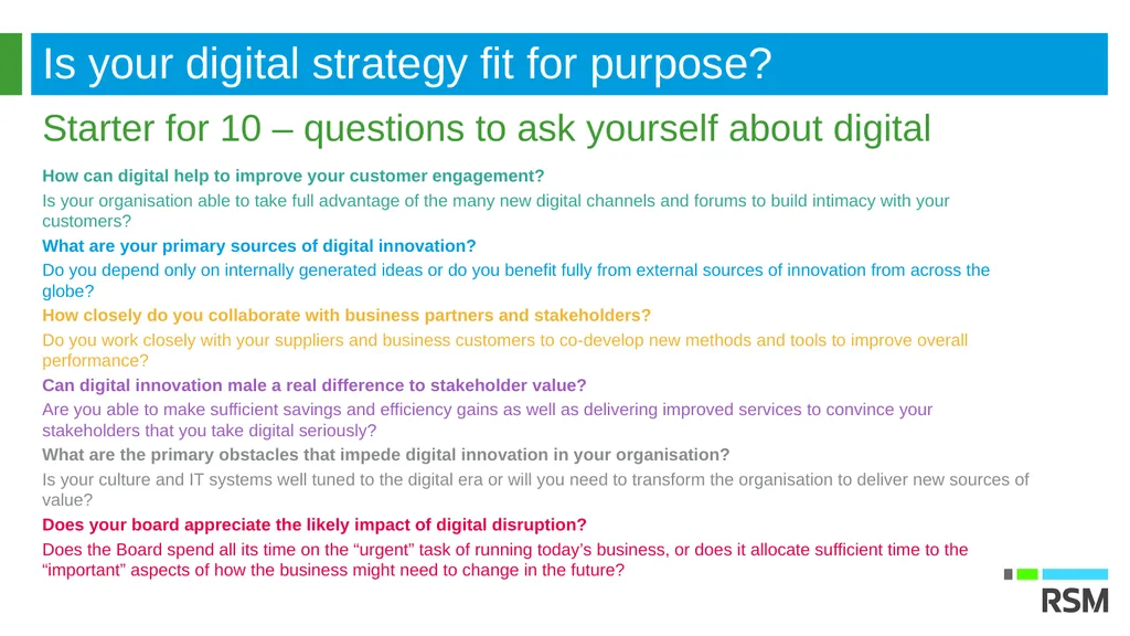 Digital transformation is the process of shifting - slide 6 of 15