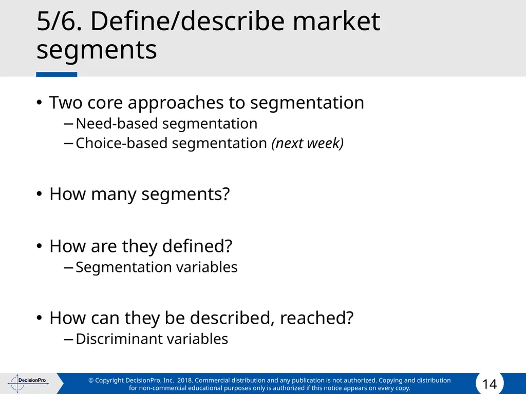Segmentation and Targeting STP (Segmentation, - slide 14 of 133