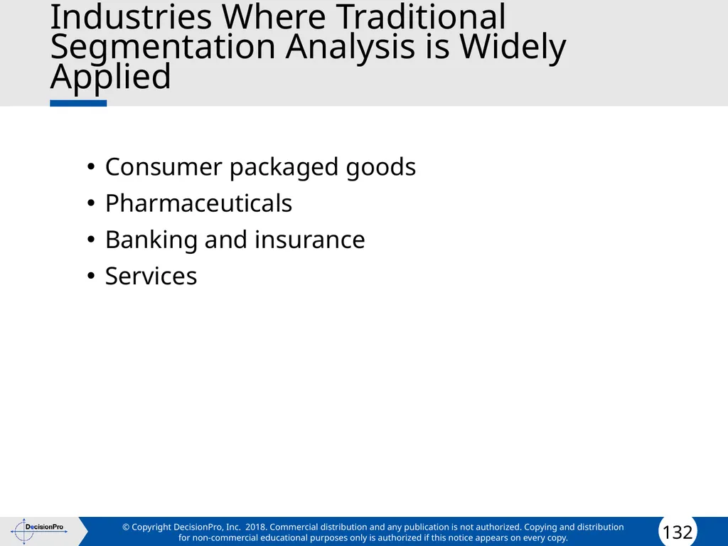 Segmentation and Targeting STP (Segmentation, - slide 132 of 133