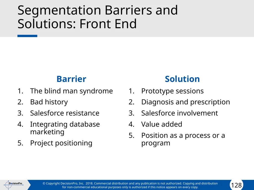 Segmentation and Targeting STP (Segmentation, - slide 128 of 133