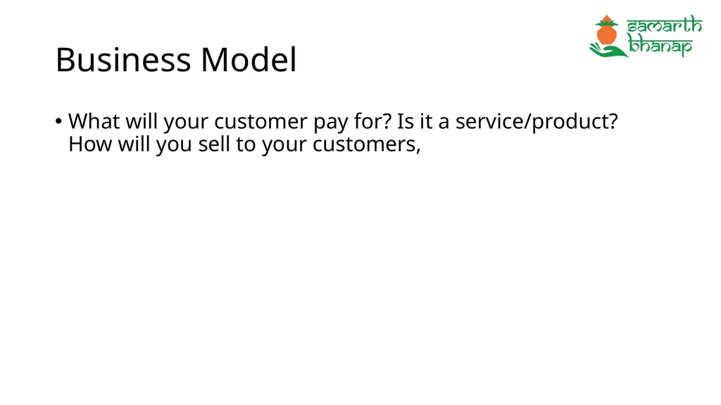 <your/biz name here> Business Plan: presented to - slide 6 of 21