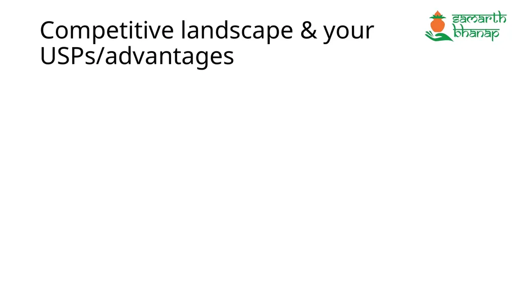 <your/biz name here> Business Plan: presented to - slide 7 of 21