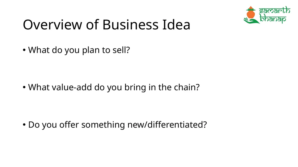 <your/biz name here> Business Plan: presented to - slide 3 of 21