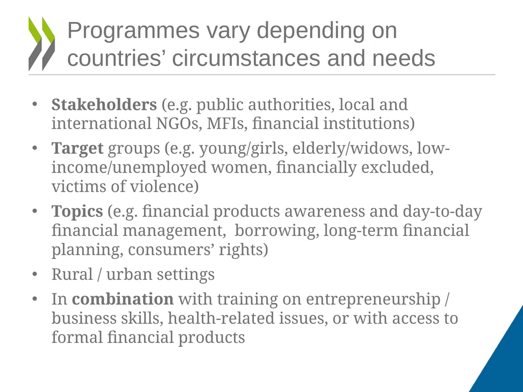 Empowering women through financial education - slide 12 of 19