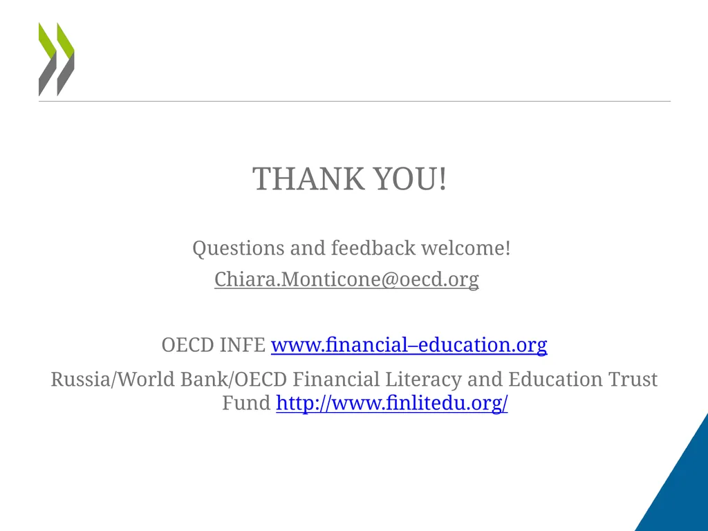 Empowering women through financial education - slide 19 of 19