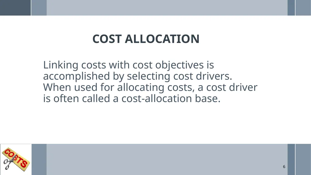 UNIT 5: MANAGEMENT ACCOUNTING Unit Code: - slide 6 of 38