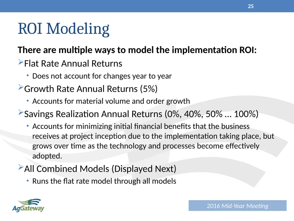 AIDC Working Session June 2016 1 Agenda Session - slide 25 of 32
