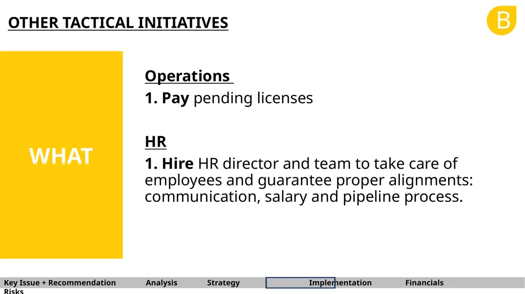 B BARNA Management School Consulting Team OYO - slide 24 of 37