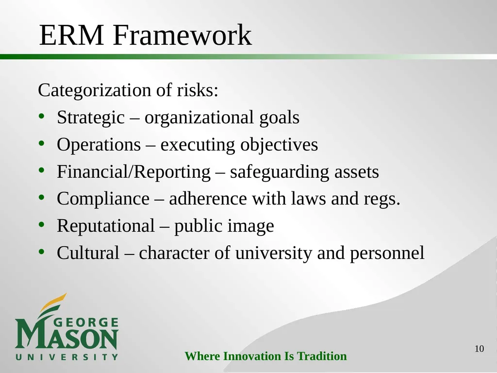Mason Initiatives: Efficiency & Effectiveness - slide 10 of 26