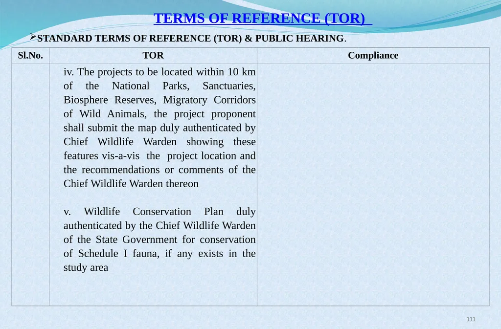 Welcome at Presentation at Public Hearing For EC - slide 111 of 133