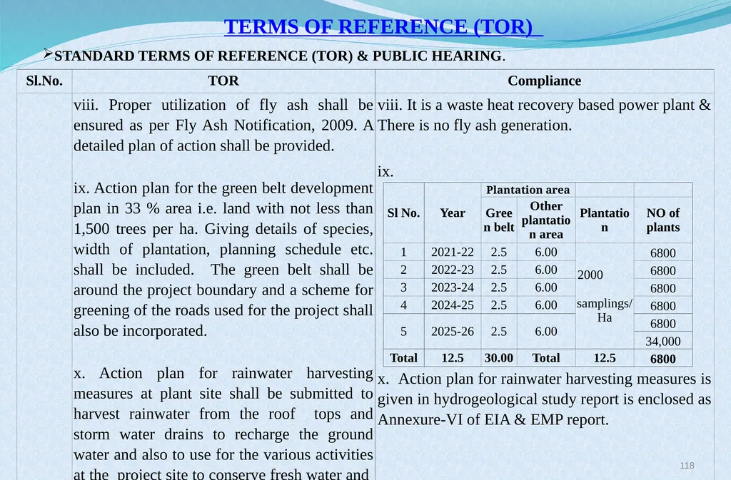 Welcome at Presentation at Public Hearing For EC - slide 118 of 133