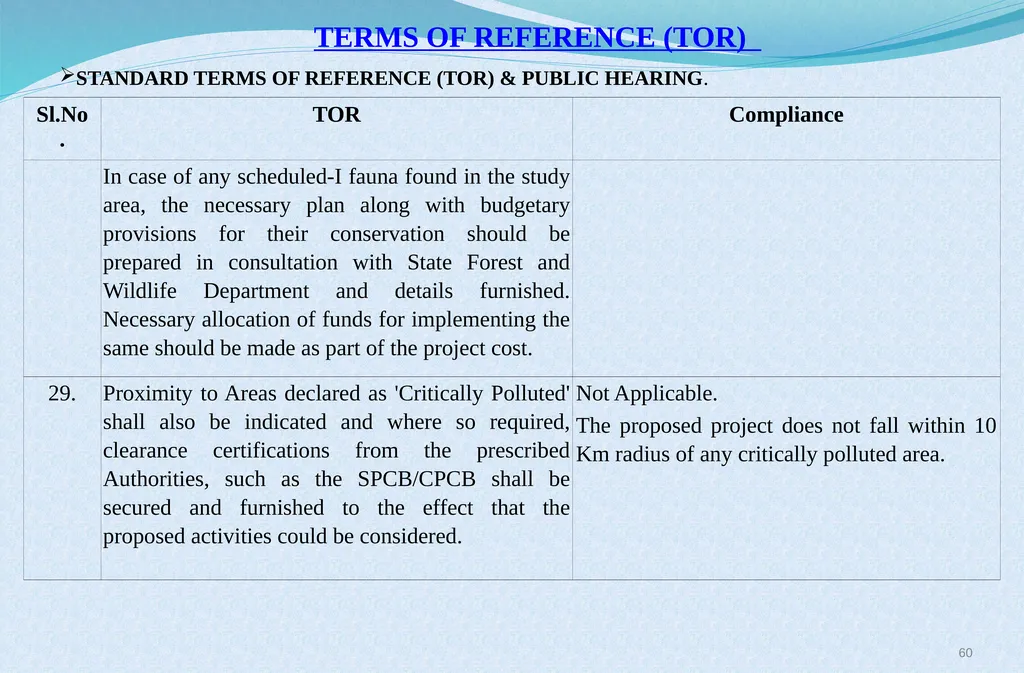Welcome at Presentation at Public Hearing For EC - slide 60 of 133