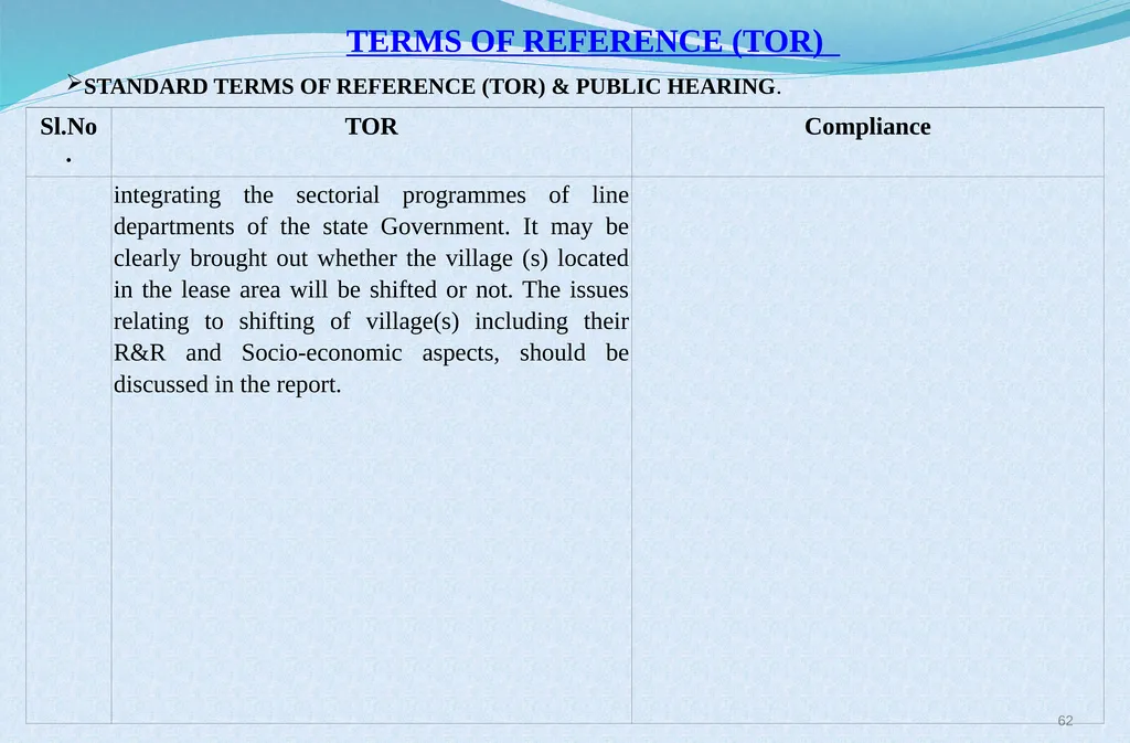 Welcome at Presentation at Public Hearing For EC - slide 62 of 133