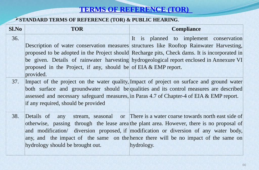 Welcome at Presentation at Public Hearing For EC - slide 66 of 133