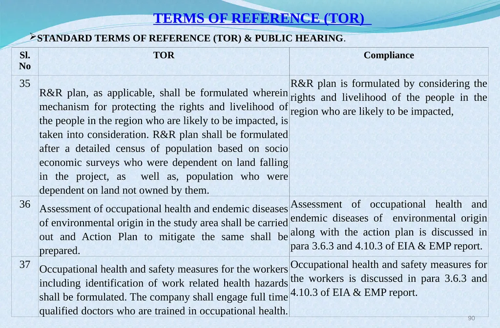 Welcome at Presentation at Public Hearing For EC - slide 90 of 133