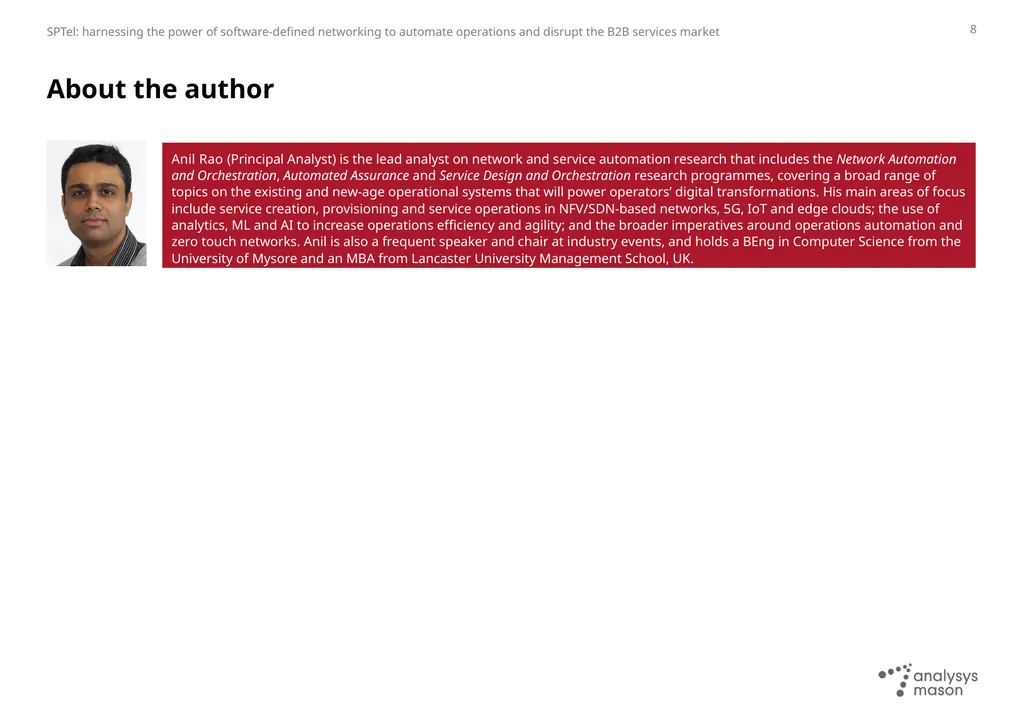 SPTel: harnessing the power of software-defined - slide 8 of 12