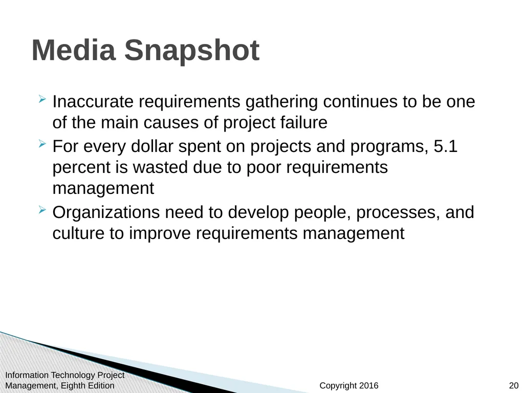 Chapter 5: Project Scope Management Information - slide 20 of 42