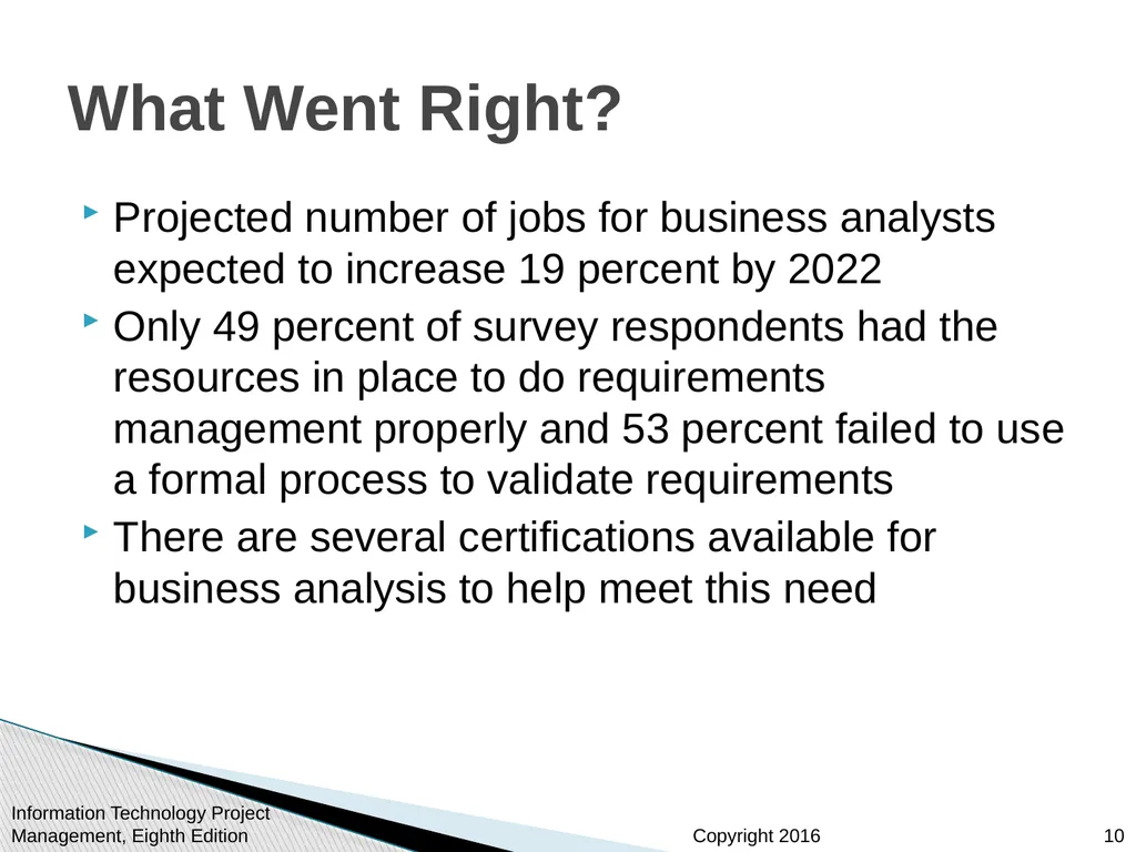 Chapter 5: Project Scope Management Information - slide 10 of 42