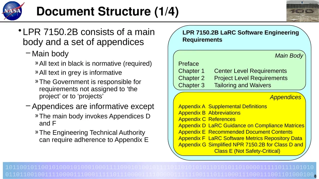 Introduction to LPR 7150.2B LaRC Software - slide 8 of 45