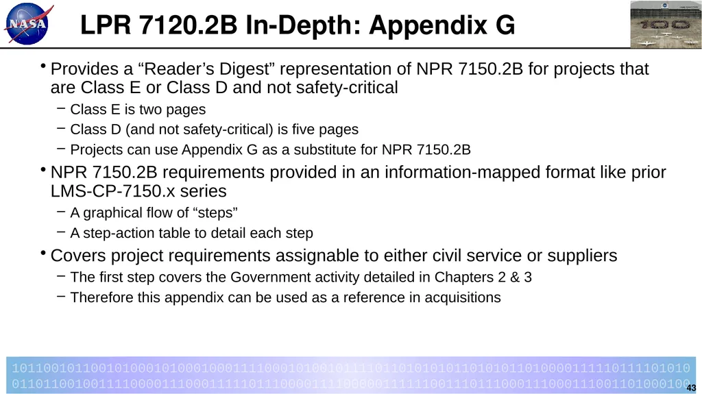 Introduction to LPR 7150.2B LaRC Software - slide 43 of 45